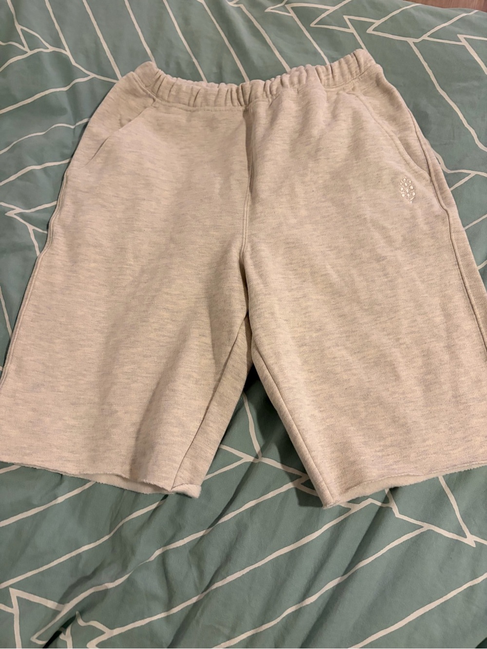 FP movement for the win long shorts in oatmeal Heather nwot size S